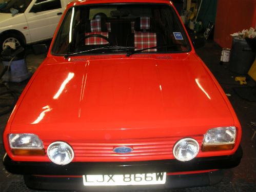 1981 ford fiesta mk1 supersport front