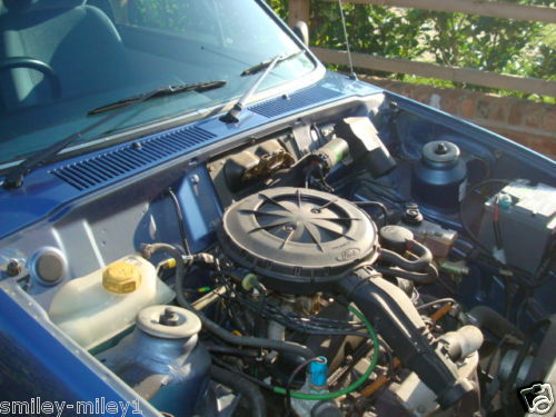 1988 f reg ford fiesta ghia classic car engine bay