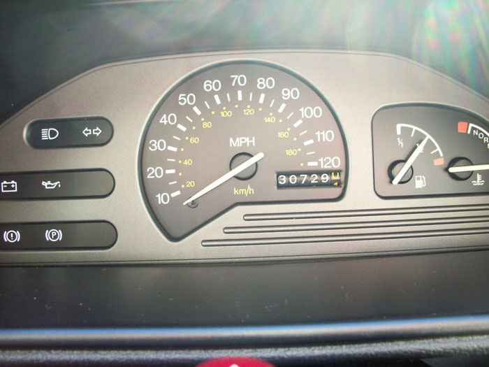 1993 ford fiesta 1.1i festival speedometer