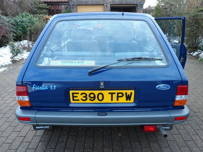 1988 Ford Fiesta MK2 998cc Festival Back