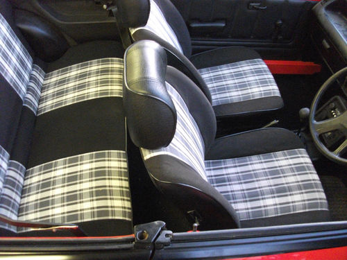 1981 Ford Fiesta Mk1 Supersport Crayford Interior Seats