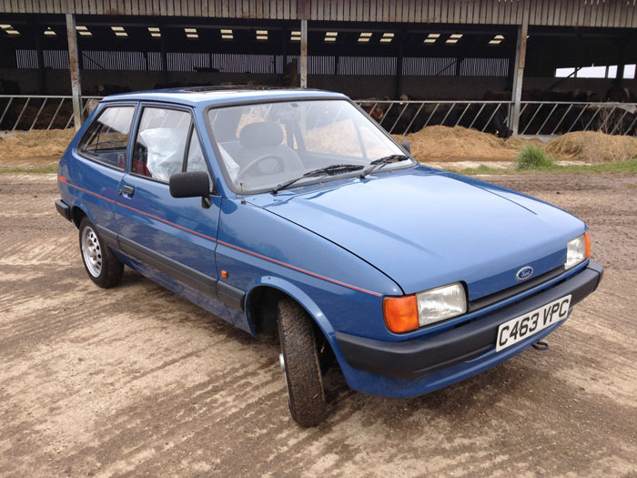 1986 Ford Fiesta Mk2 1.1 Popular Plus 2