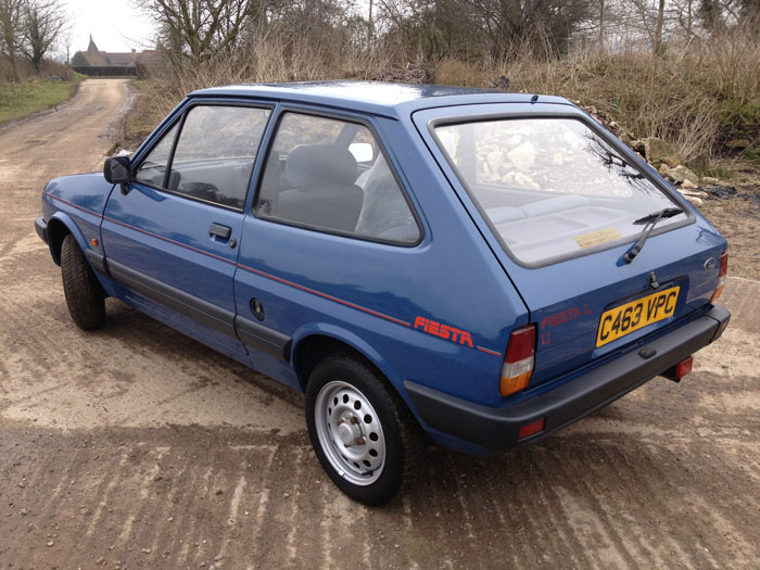 1986 Ford Fiesta Mk2 1.1 Popular Plus 3