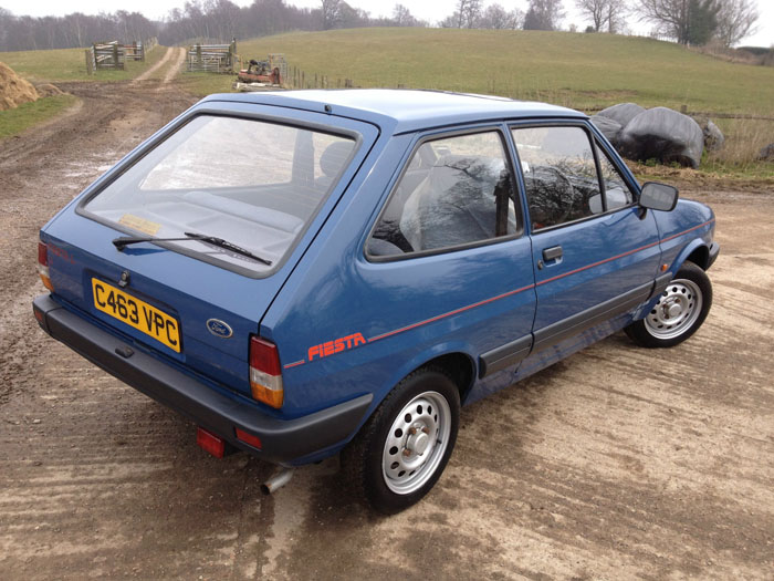 1986 Ford Fiesta Mk2 1.1 Popular Plus 4