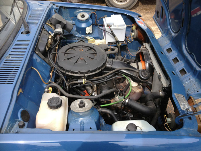 1986 Ford Fiesta Mk2 1.1 Popular Plus Engine Bay