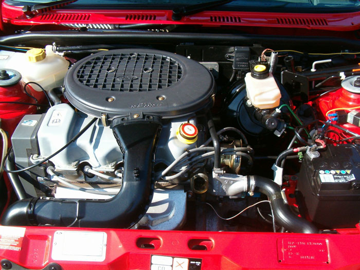1990 Ford Fiesta Mk3 1.4i LX Engine Bay 1