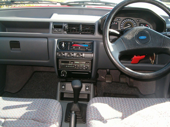 1990 Ford Fiesta Mk3 1.4i LX Interior