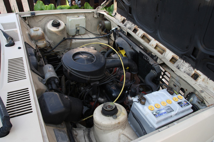 1980 Ford Fiesta MK1 1.1 L Engine Bay