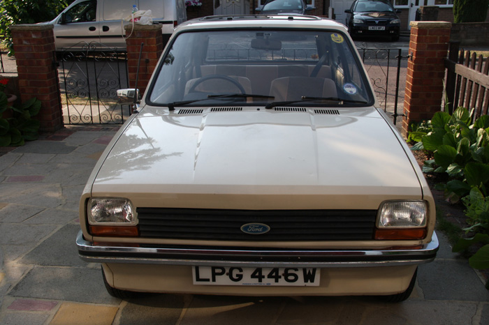 1980 Ford Fiesta MK1 1.1 L Front