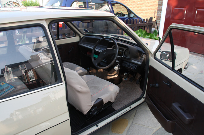 1980 Ford Fiesta MK1 1.1 L Interior