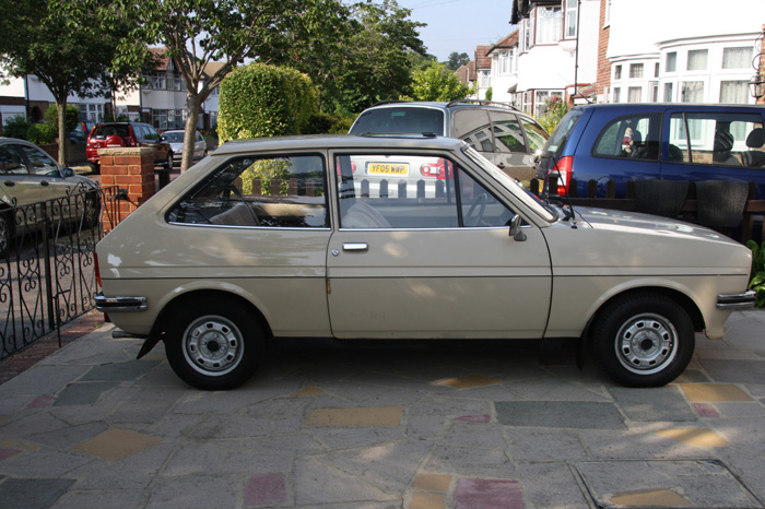 1980 Ford Fiesta MK1 1.1 L Side