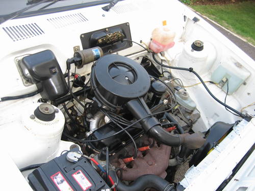 1980 Ford Fiesta MK1 1.1 L Engine Bay