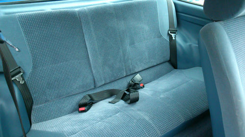 1988 Ford Fiesta MK2 1.1 Ghia Rear Seats