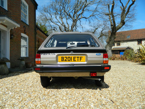 1984 Ford Fiesta MK2 1.1 L Back