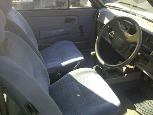 1985 Ford Fiesta MK2 1.3 Ghia Front Interior