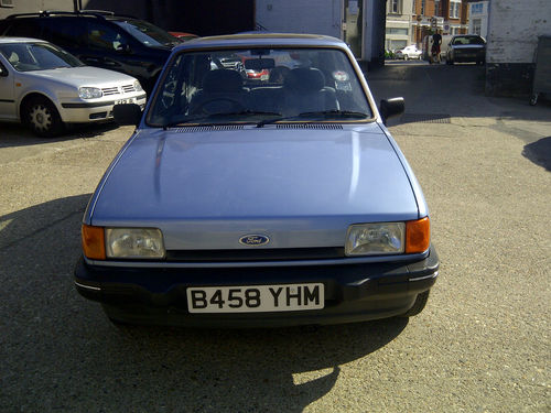 1985 Ford Fiesta MK2 1.3 Ghia Front