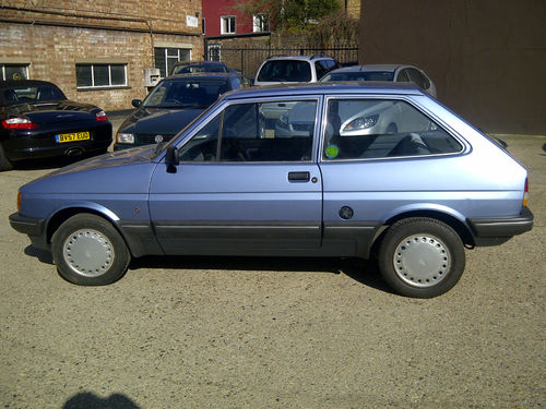 1985 Ford Fiesta MK2 1.3 Ghia Left Side