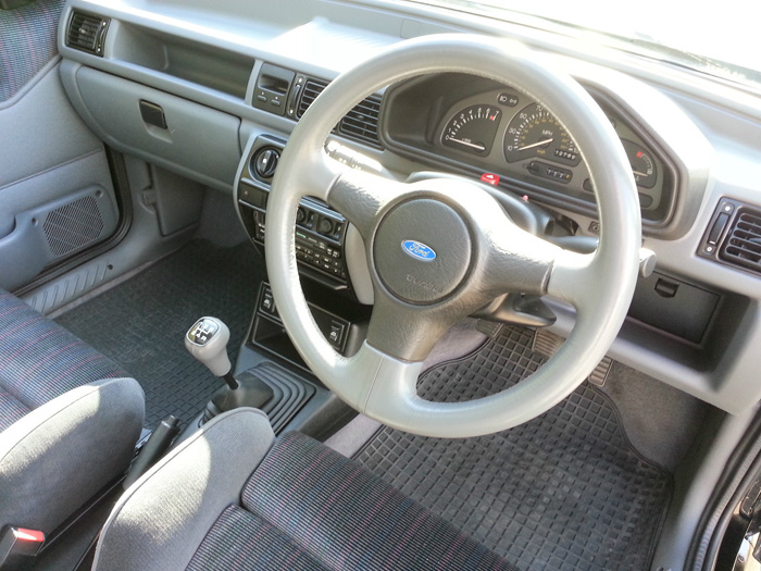 1991 Ford Fiesta MK3 RS Turbo Interior Dashboard Steering Wheel
