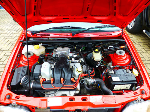 1991 Ford Fiesta MK3 XR2i Engine Bay