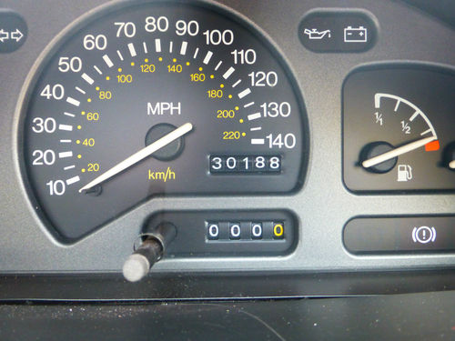 1991 Ford Fiesta MK3 XR2i Speedometer