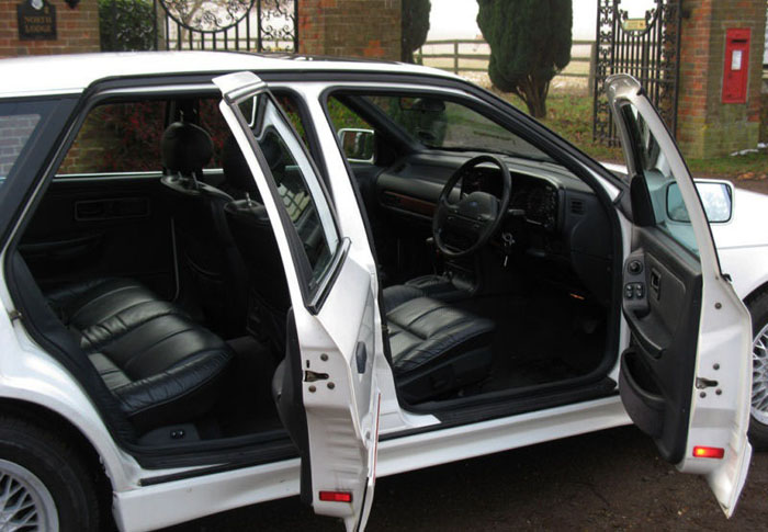 1988 ford granada scorpio 2.9i v6 auto interior 1