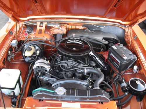 1975 ford granada ghia coupe engine bay