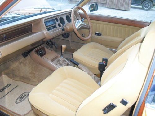 1975 ford granada ghia coupe interior