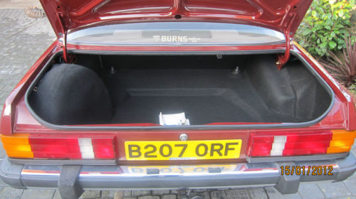 1985 ford granada 2.8 gl mk 2 boot