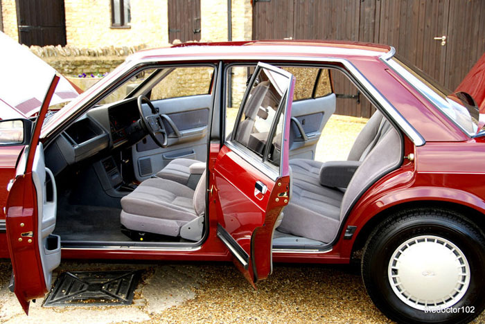 1985 mk2 ford granada 2.8 gl auto interior 1