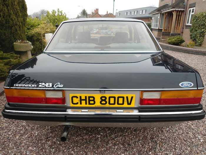 1979 Ford Granada Sapphire 2.8 Ghia Back