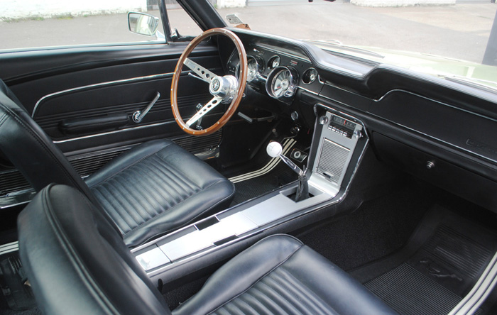 1967 Ford Mustang Fastback GT Interior