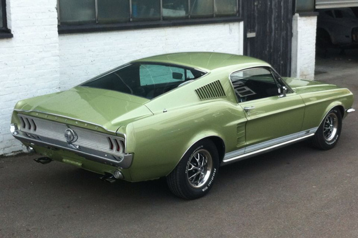 1967 Ford Mustang Fastback GT Rear