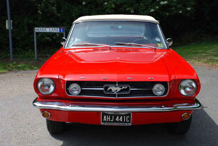 1965 Ford Mustang V8 Convertible Front