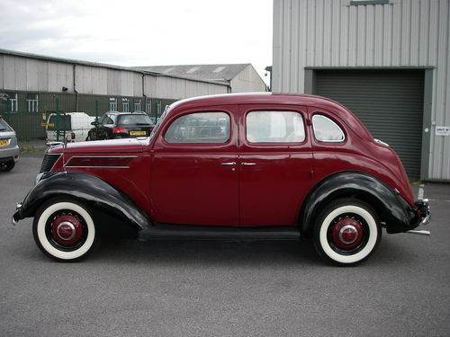 1937 Ford V8 Model 78 Fordor Deluxe Left Side