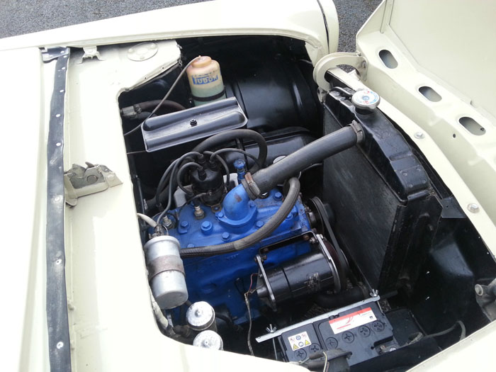 1960 ford popular 100e engine bay