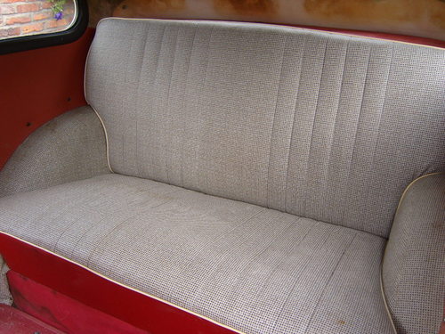 1957 Ford Popular 103E Rear Seat