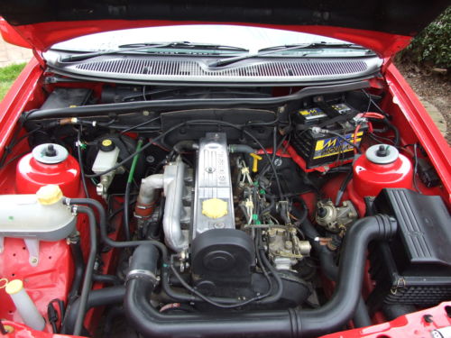 1990 Ford Sierra 1.8 TD GLX Engine Bay