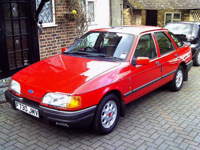 1988 ford sierra 2.0i ghia 2
