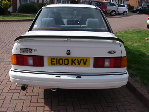 1988 ford sierra rs cosworth back