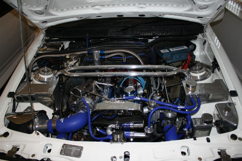 1992 ford sierra cosworth immaculate 1993cc petrol engine bay