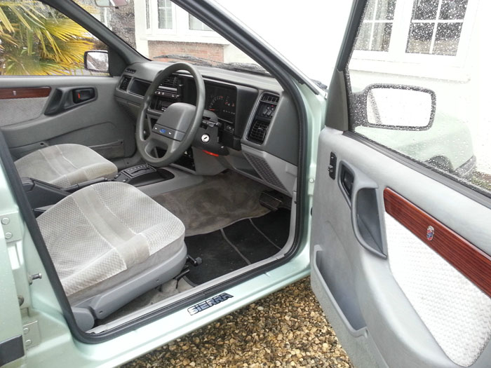 1982 Ford Sierra 2.0 Ghia Front Interior