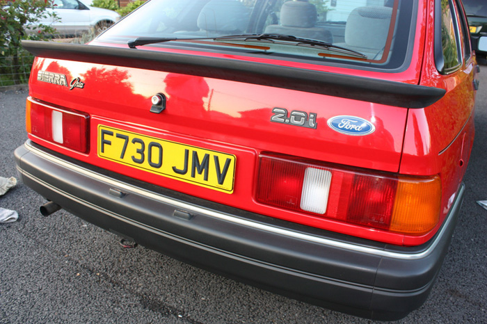 1989 Ford Sierra 2.0 EFI Ghia Rear