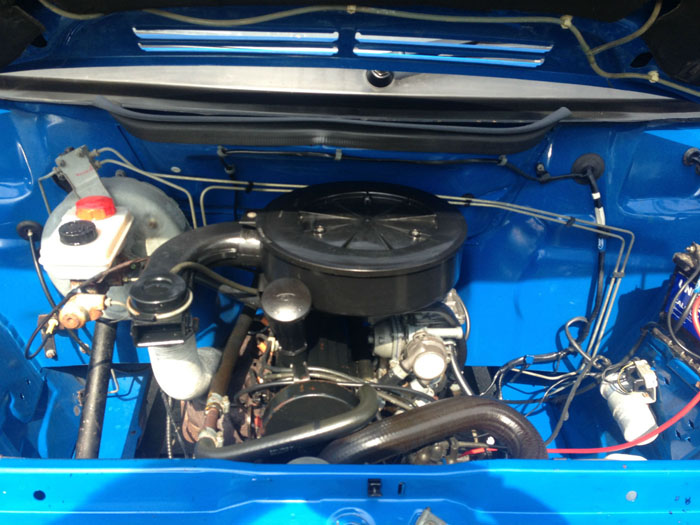 1981 Ford Transit 2000cc Petrol Engine Bay