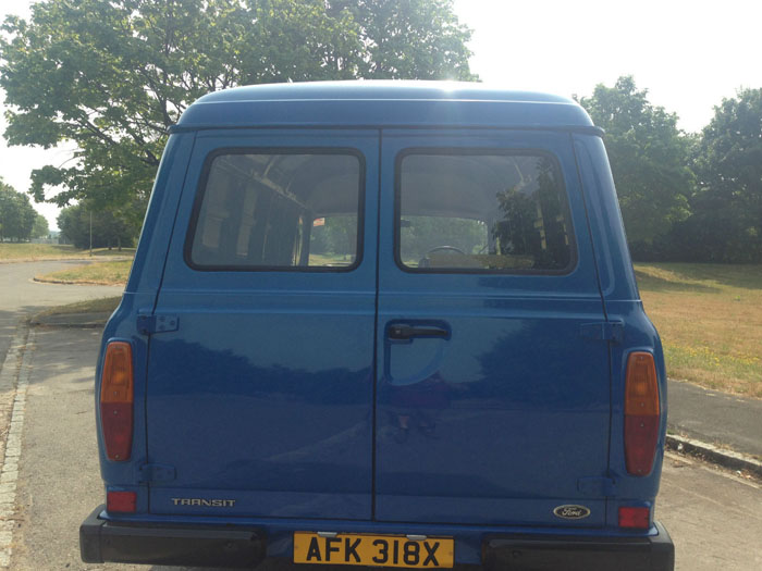 1981 Ford Transit 2000cc Petrol Rear