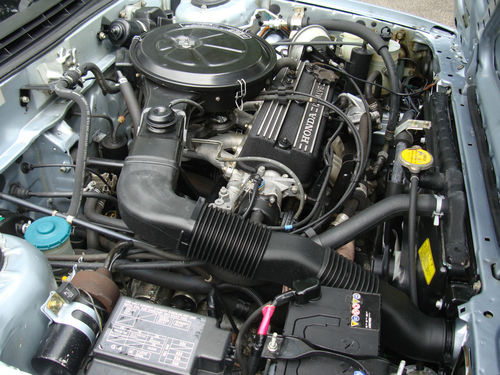 1985 honda accord auto engine bay