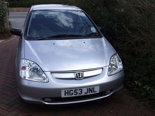 2003 honda civic 1.6i vtec inspire s front