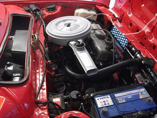 1976 Honda Civic MK1 Engine Bay
