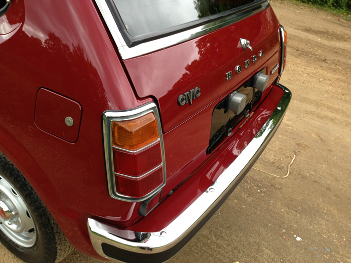 1976 Honda Civic MK1 Rear