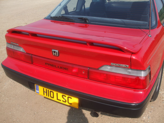 1991 Honda Prelude EX Auto Back Closeup