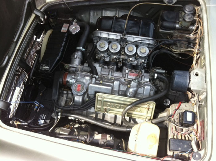 1969 Honda S800 Engine Bay